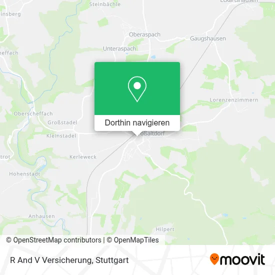 R And V Versicherung Karte