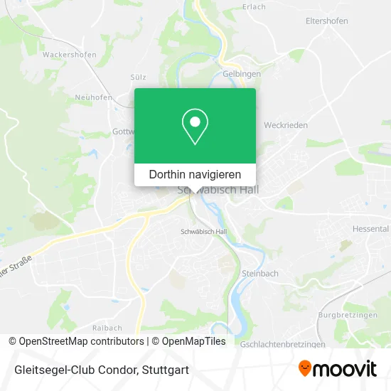 Gleitsegel-Club Condor Karte