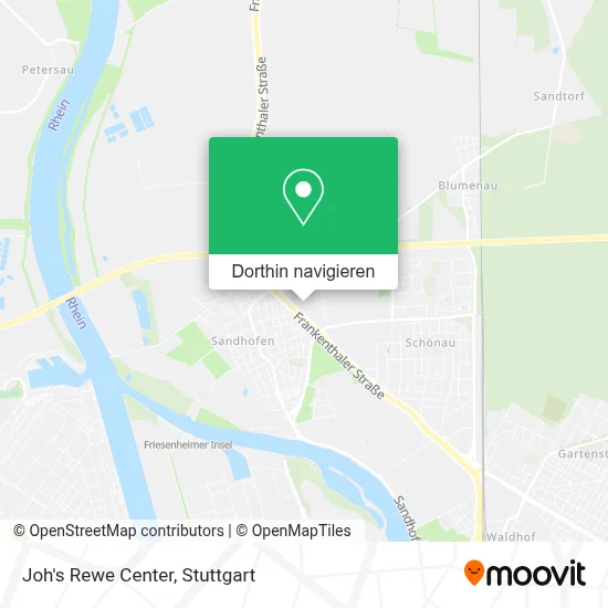 Joh's Rewe Center Karte