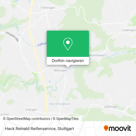 Hack Reinald Reifenservice Karte