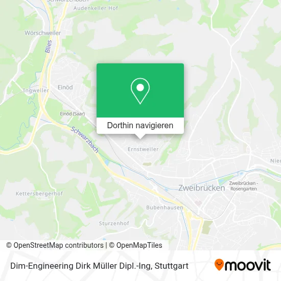 Dim-Engineering Dirk Müller Dipl.-Ing Karte