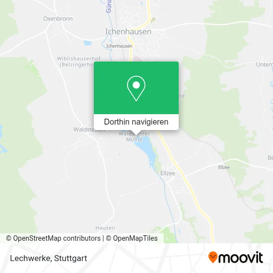 Lechwerke Karte