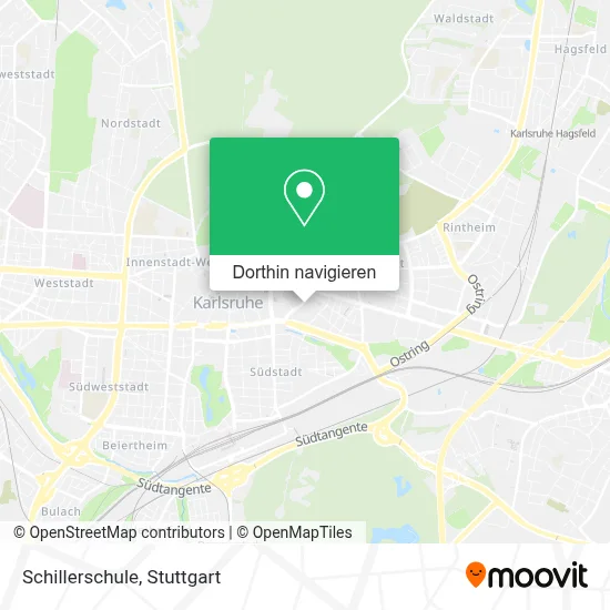 Schillerschule Karte