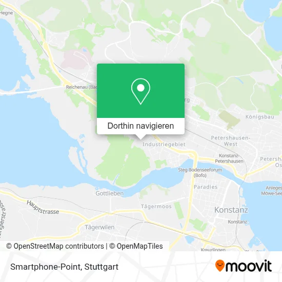 Smartphone-Point Karte