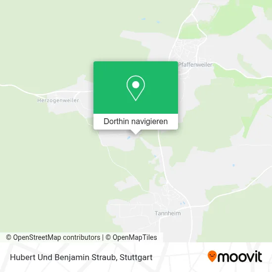Hubert Und Benjamin Straub Karte