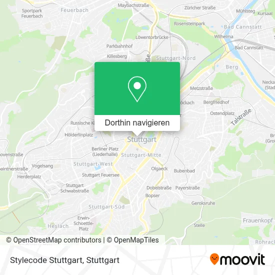 Stylecode Stuttgart Karte