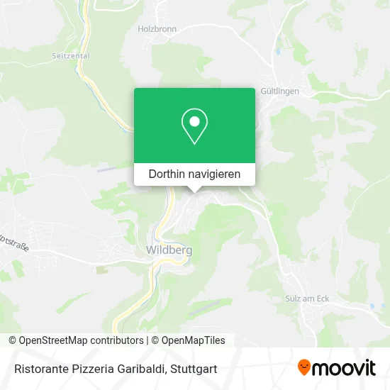 Ristorante Pizzeria Garibaldi Karte