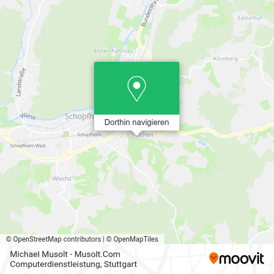 Michael Musolt - Musolt.Com Computerdienstleistung Karte