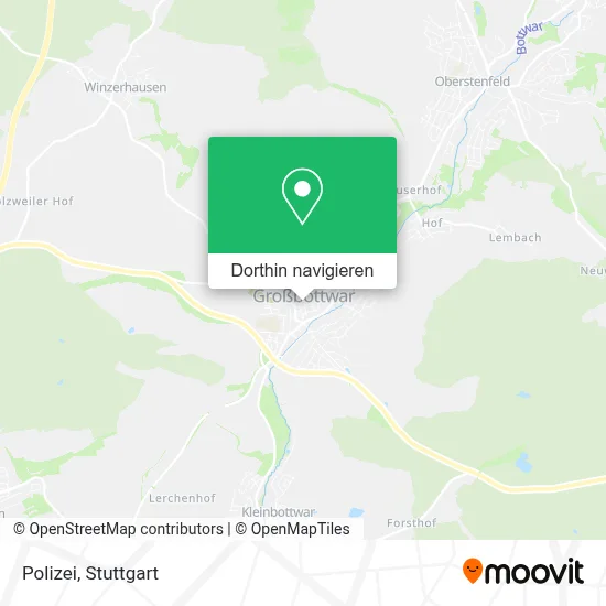 Polizei Karte