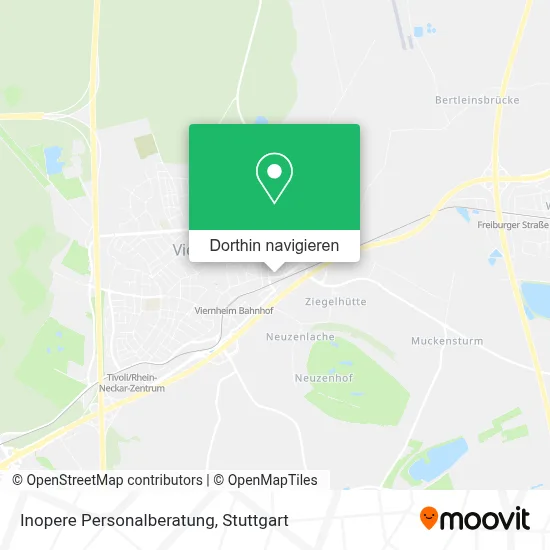 Inopere Personalberatung Karte