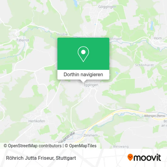 Röhrich Jutta Friseur Karte