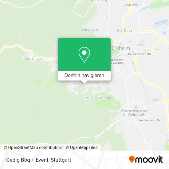Gedig Bbq + Event Karte