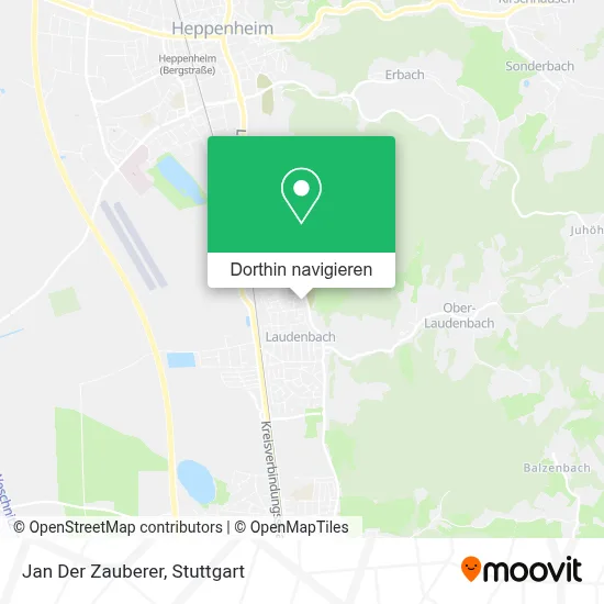Jan Der Zauberer Karte