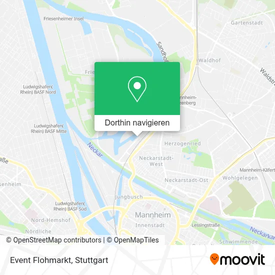 Event Flohmarkt Karte