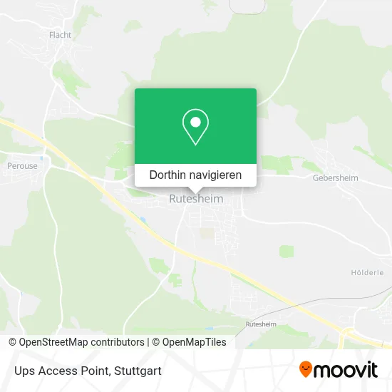 Ups Access Point Karte