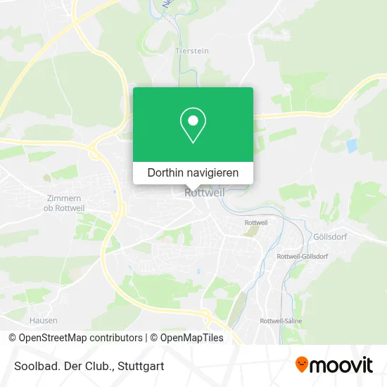 Soolbad. Der Club. Karte