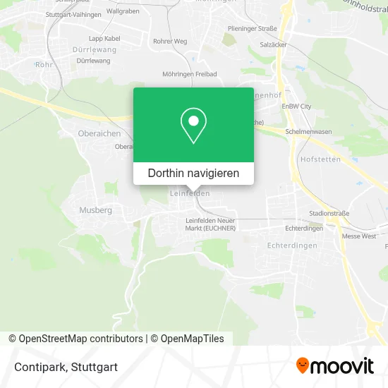 Contipark Karte