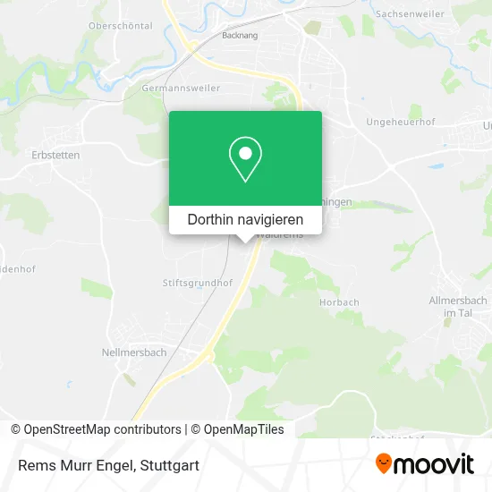 Rems Murr Engel Karte