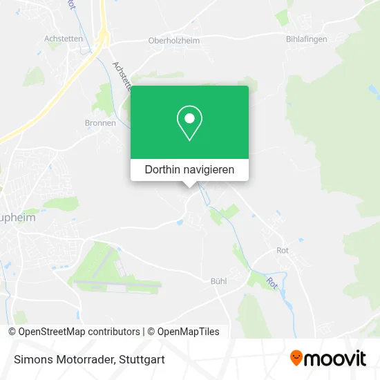 Simons Motorrader Karte