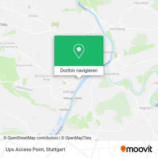 Ups Access Point Karte