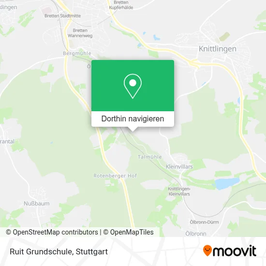 Ruit Grundschule Karte