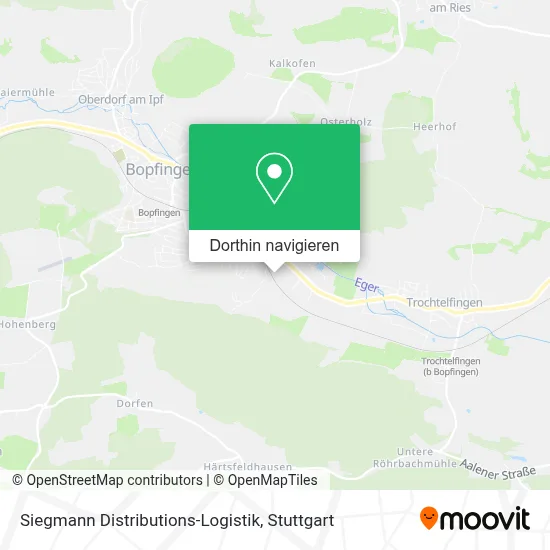 Siegmann Distributions-Logistik Karte