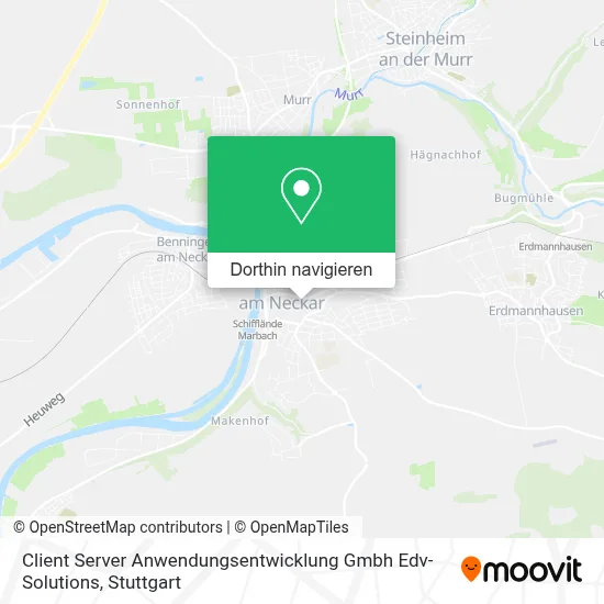 Client Server Anwendungsentwicklung Gmbh Edv-Solutions Karte