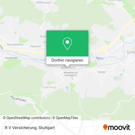 R V Versicherung Karte