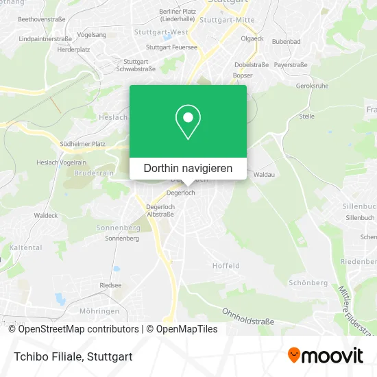 Tchibo Filiale Karte