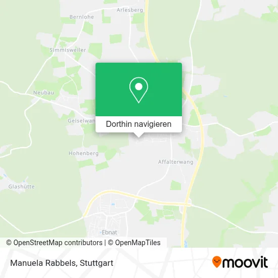 Manuela Rabbels Karte