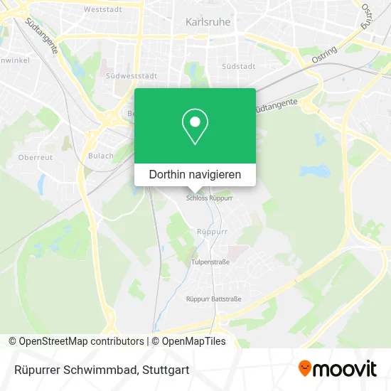 Rüpurrer Schwimmbad Karte