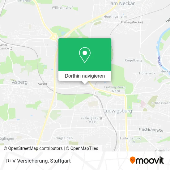 R+V Versicherung Karte