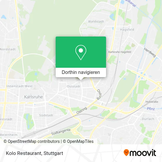 Kolo Restaurant Karte
