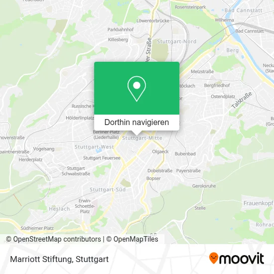 Marriott Stiftung Karte