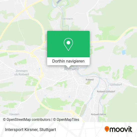 Intersport Kirsner Karte