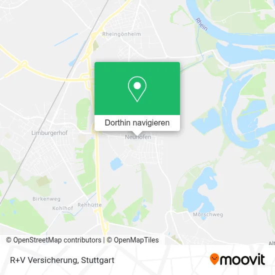 R+V Versicherung Karte