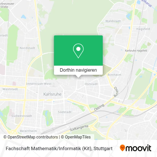 Fachschaft Mathematik / Informatik (Kit) Karte