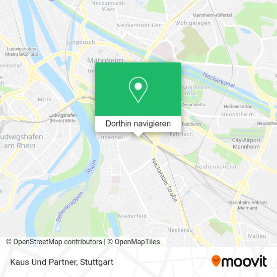 Kaus Und Partner Karte