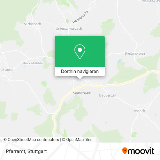 Pfarramt Karte