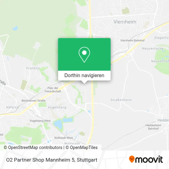 O2 Partner Shop Mannheim 5 Karte