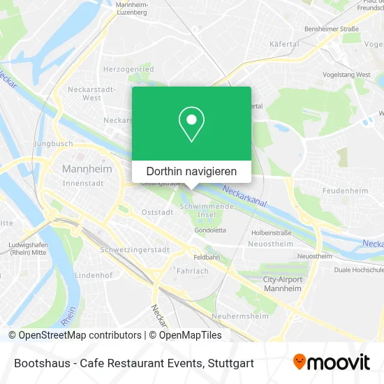 Bootshaus - Cafe Restaurant Events Karte