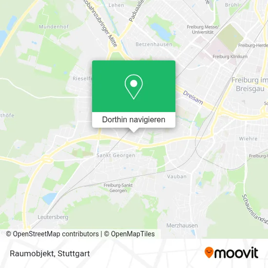 Raumobjekt Karte