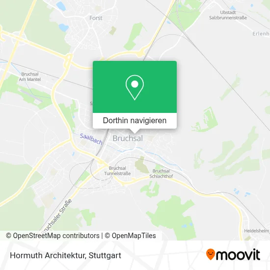 Hormuth Architektur Karte