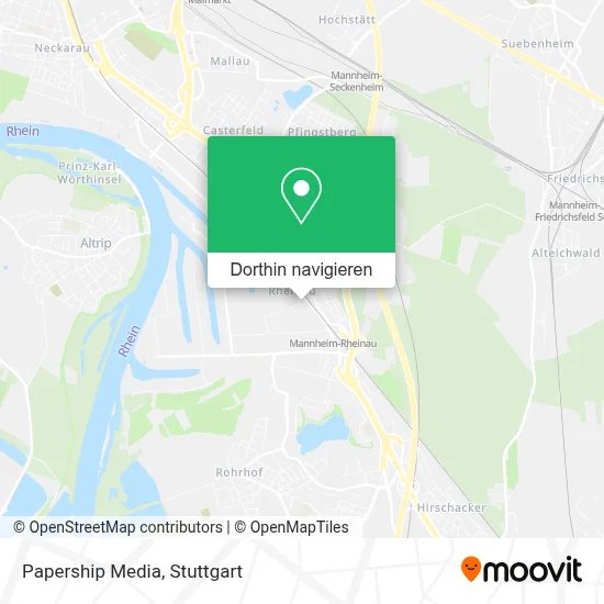 Papership Media Karte