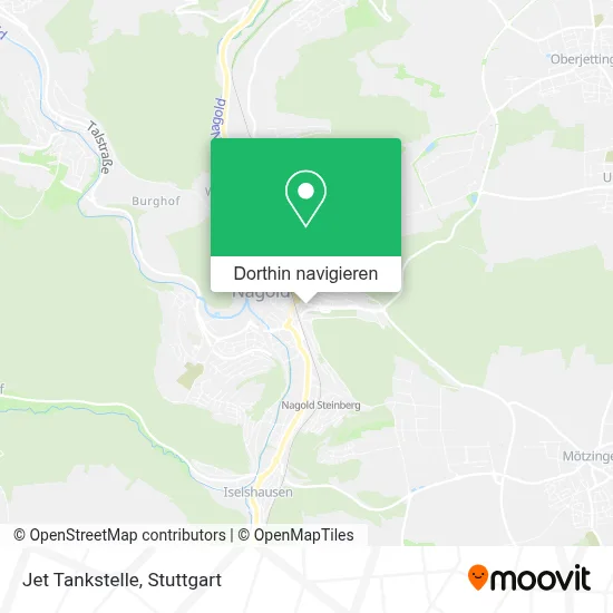 Jet Tankstelle Karte