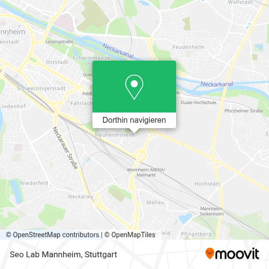 Seo Lab Mannheim Karte