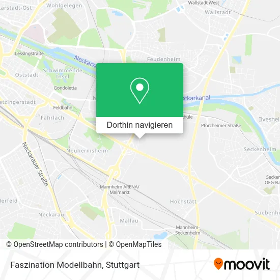 Faszination Modellbahn Karte