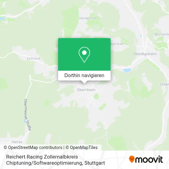 Reichert Racing Zollernalbkreis Chiptuning / Softwareoptimierung Karte