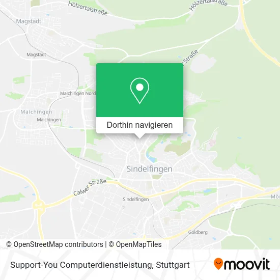 Support-You Computerdienstleistung Karte