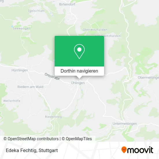 Edeka Fechtig Karte